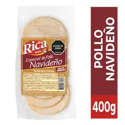 Especial de Pollo Navideño Rica