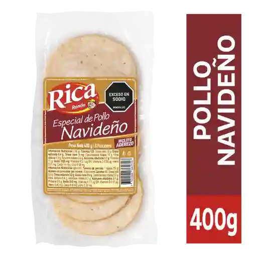 Especial de Pollo Navideño Rica