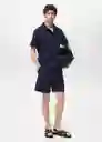 Short Seers Navy Talla M Hombre Mango