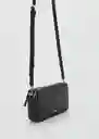 Bolso P Donga Negro Talla 99 Mujer Mango