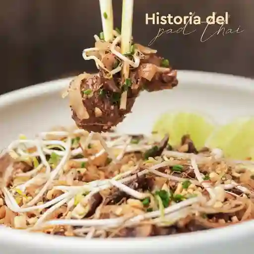 Pad thai portobello
