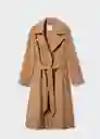 Gabardina Trench Taxi Tabaco Talla S Mujer Mango