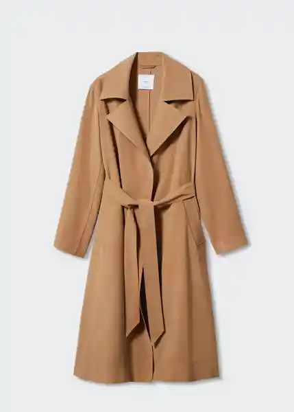 Gabardina Trench Taxi Tabaco Talla S Mujer Mango