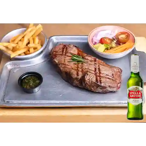 Combo Bife de Chorizo + Stella Artois 355 ml