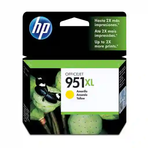 Cartucho De Tinta Hp 951xl Amarillo Original (cn048al)