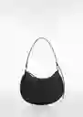 Bolso M Vico Negro Talla 99 Mujer Mango
