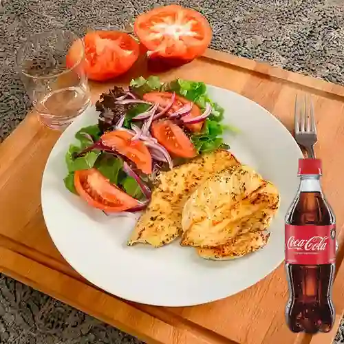 Combo de Pechuga + Coca Cola Original 600ML
