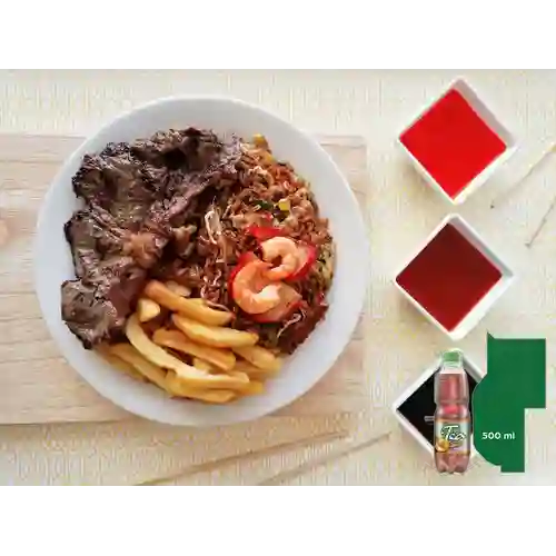 Combo Cf Carne + Mr Tea Durazno 500 ml