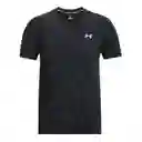 Under Armour Camiseta Seamless Hombre Negro Talla LG 1379281-001