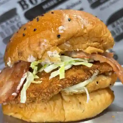 Hamburguesa Pollo Apanado