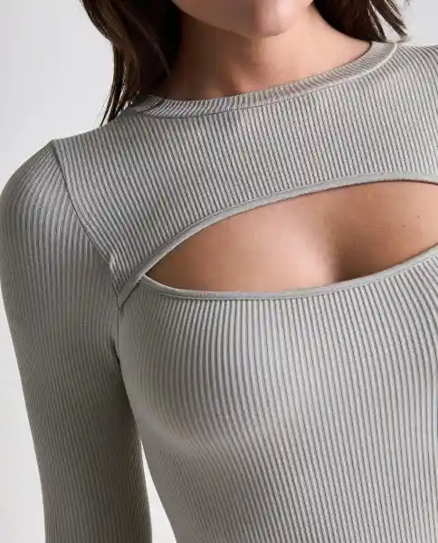 Camisa Mujer Caqui Talla L 619G050_CAQ150513 Americanino