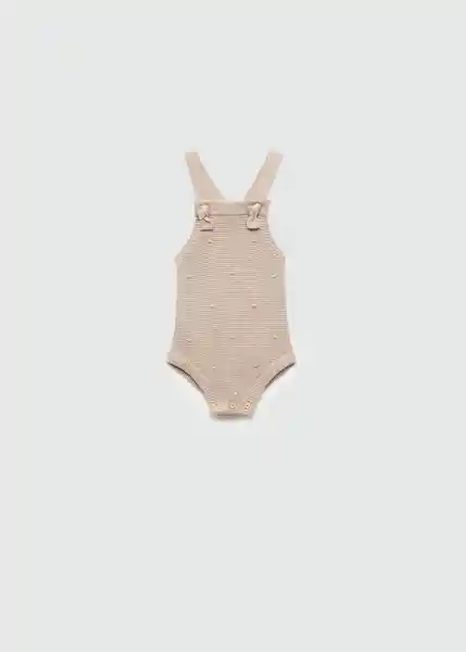 Pelele Chloe Topo Talla 63 Niños Mango