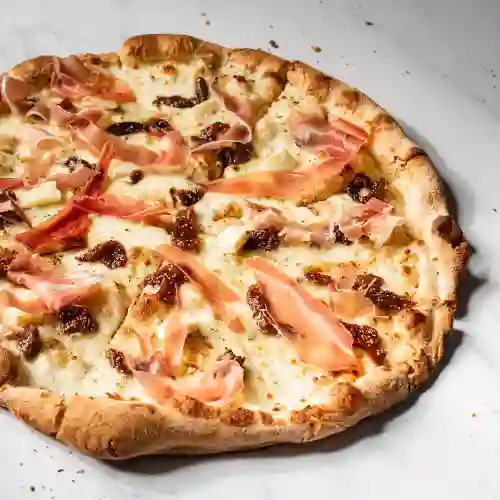 Pizza higos y prosciutto