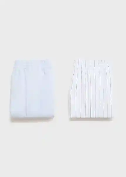 Calzoncillo Rayasp Celeste Talla L Hombre Mango