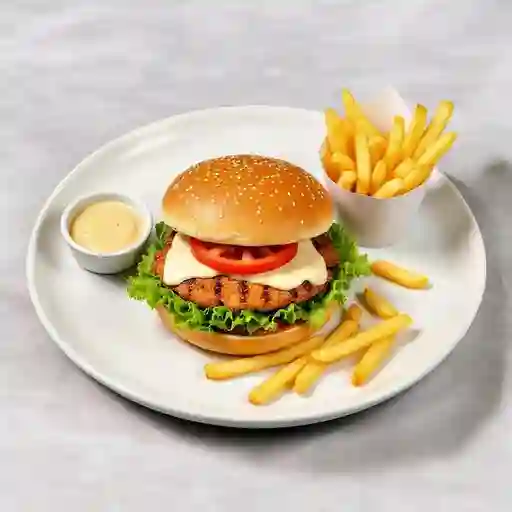 Burguer De Pollo