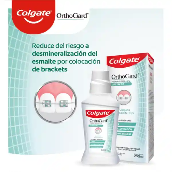 Colgate Enjuague Bucal Orthogard 250 mL