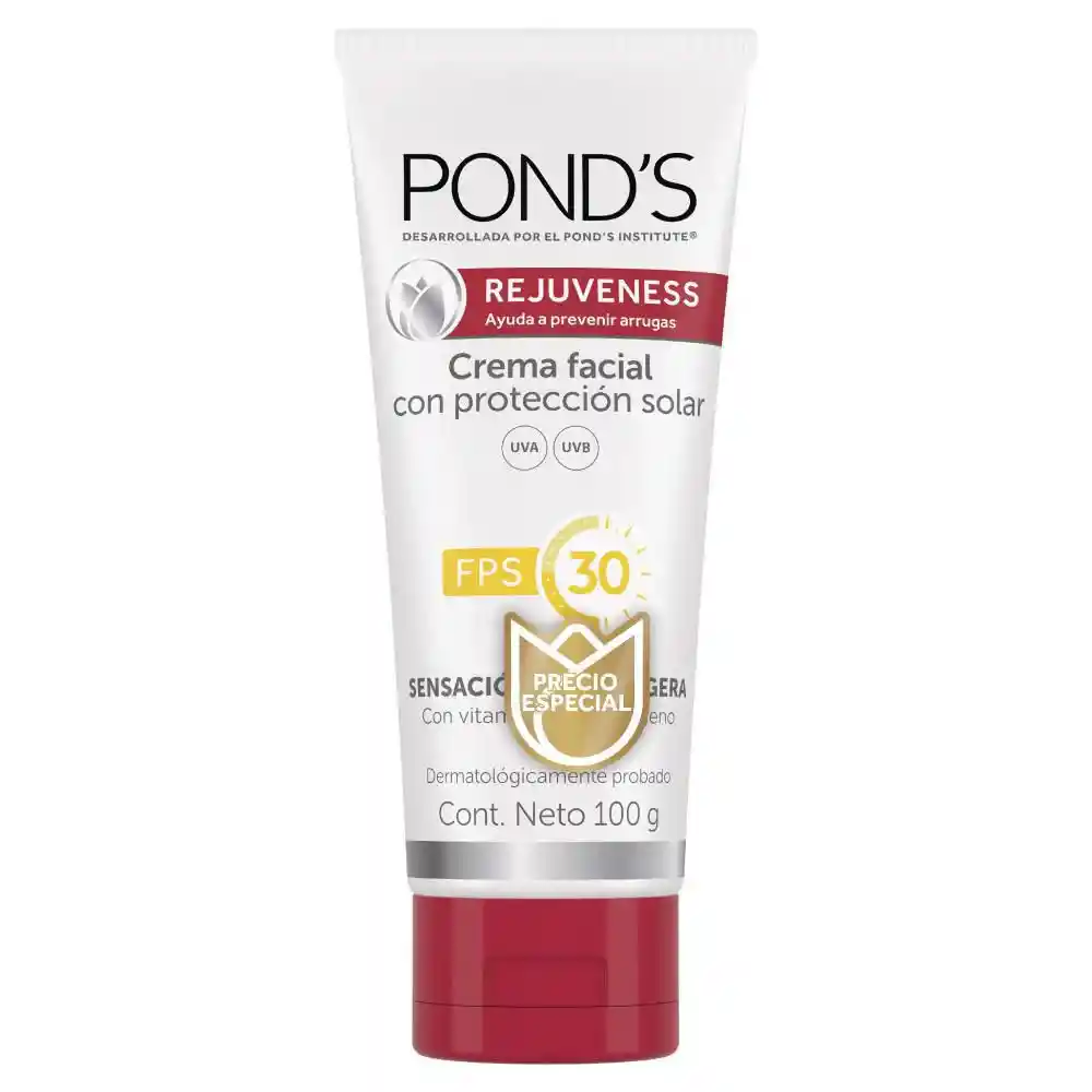 Ponds Crema Facial con Protección Solar 