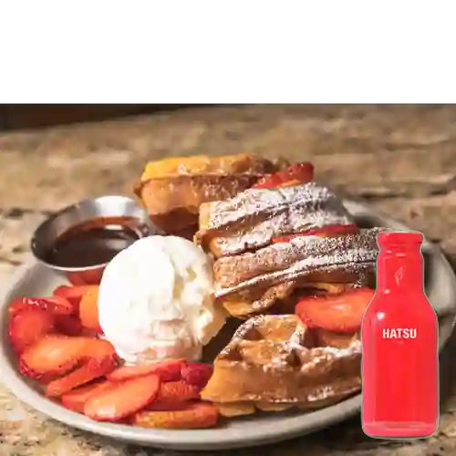 Combo Waffles + Hatsu Rojo 400 ml