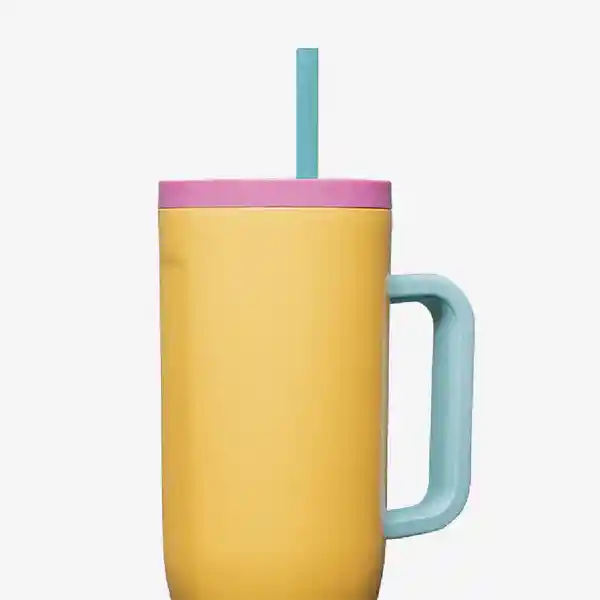 Corkcicle Vaso Cruiser Block Amarillo 40 oz
