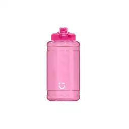Vaso Plástico Con Pitillo Tapa Automática Rosado 1900 mL Miniso