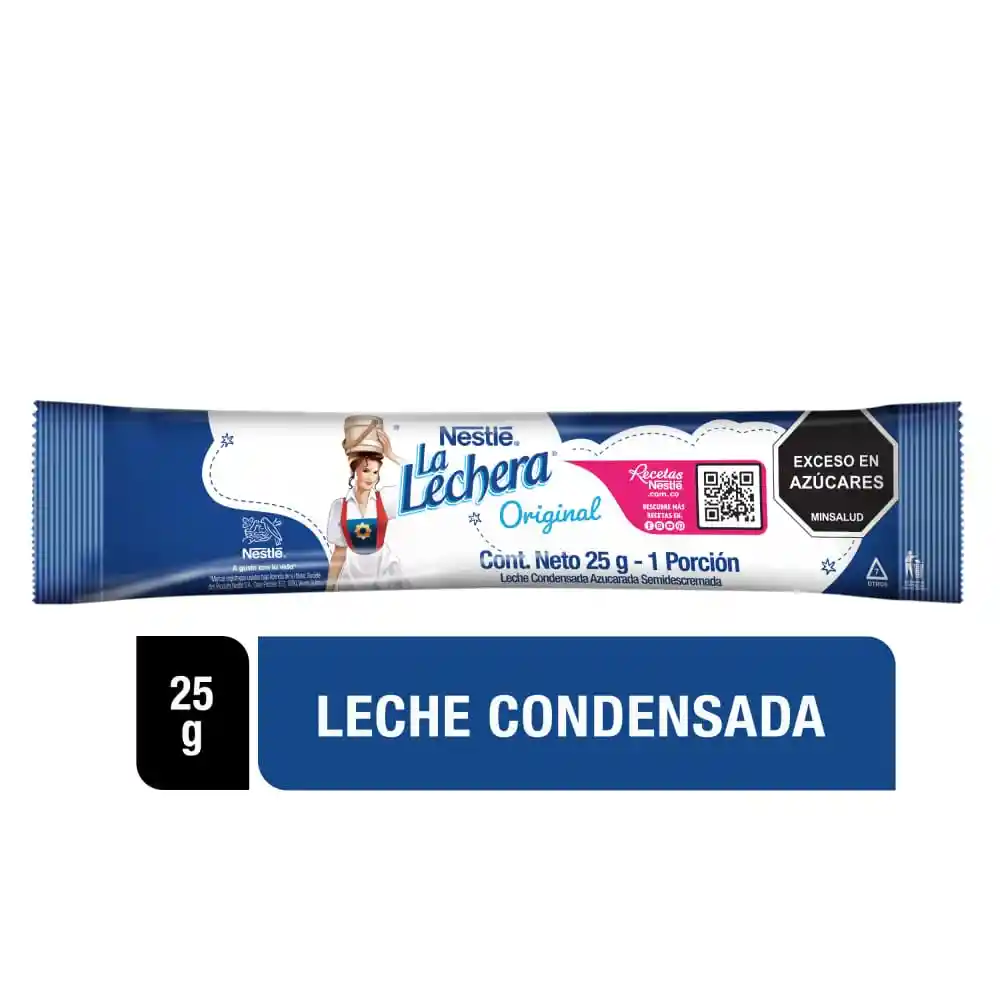 Leche condensada La Lechera x 25g stick