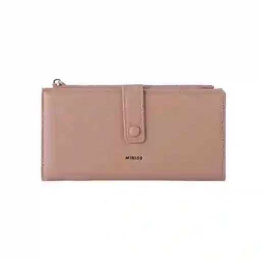 Cartera Larga Para Mujer Rosa Serie Miniso