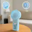 Ventilador de Mano Snoopy Little Space Explorer Azul Miniso