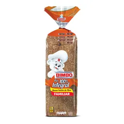 Bimbo Pan 100% Integral Tamaño Familiar 650 g