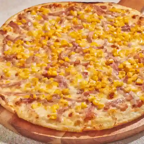  Pizza Tocineta y Maiz