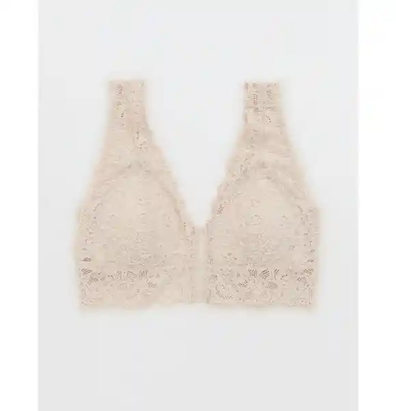 Brasier Bralette Aerie Para Mujer Beige Talla Small American Eagle