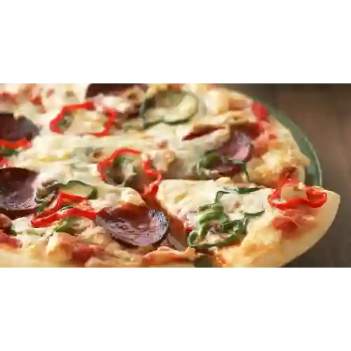 Pizza Mediana, 3 Ingredientes a Tu Gusto