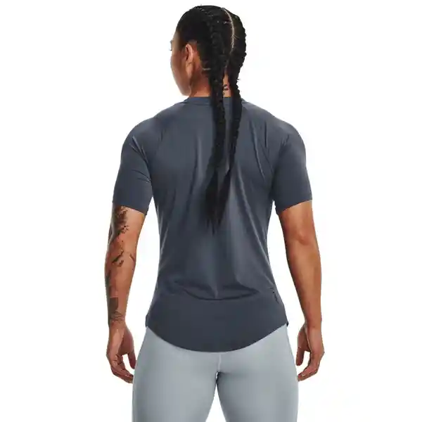 Under Armour Camiseta Ua Rush Ss Gris Talla SM