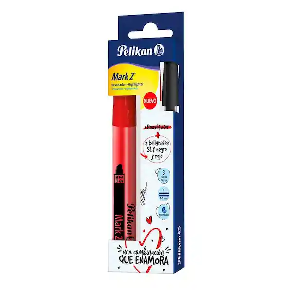 Pelikan Set Resaltador + Bolígrafo