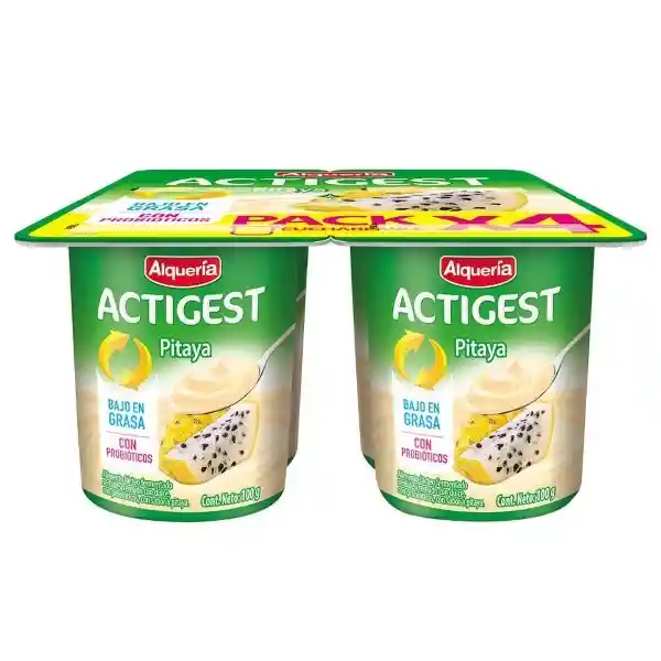 Actigest Alimento Lácteo Pitaya