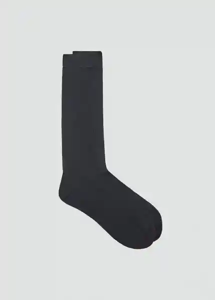 Calcetines Velos Negro Talla 99 Mujer Mango