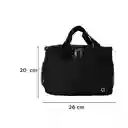 Lonchera Grande Rectangular Serie Negro Miniso