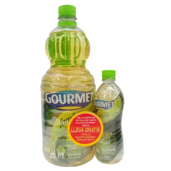 Gourmet Aceite Família X 3 L Gratis Aceite