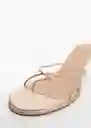 Sandalias Ronda Nude Talla 38 Mujer Mango