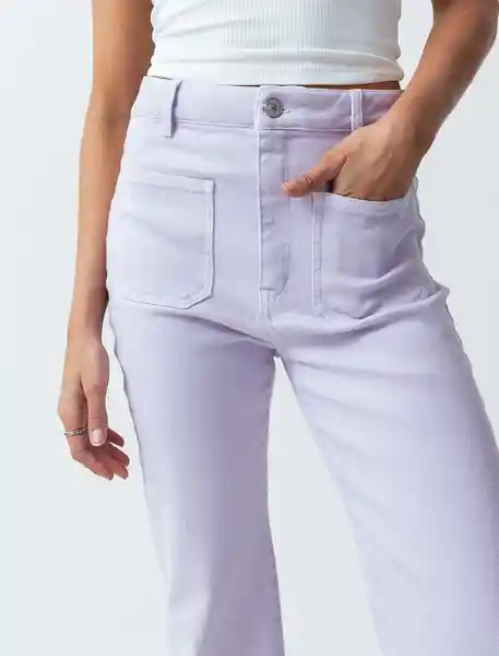 Pantalón Dallas Morado Petalo Claro Cala 8 433F383 Naf Naf