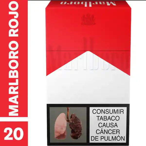 Marlboro Rojo​ X 20 Cigarrillos