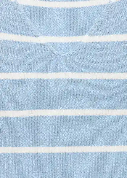 Top Frozen Celeste Talla 20 Niñas Mango