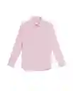 Camisa Oxford Duck Rosa Simple Claro Talla M Chevignon