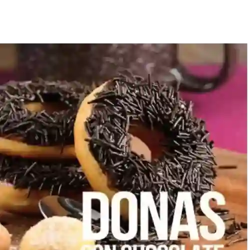 Promo 12 Donas Chocoblack