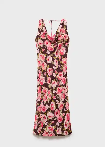 Vestido Winner Marrón Talla S Mujer Mango