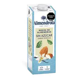 Almendrola Bebida de Almendras de Vainilla Sin Azúcar