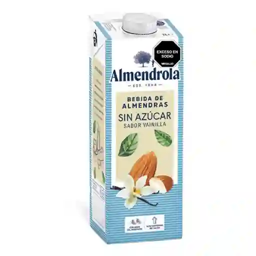 Almendrola Bebida de Almendras de Vainilla Sin Azúcar