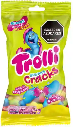 Trolli Goma Surtida Gusano Crack