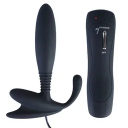 Vibrador anal prostatico con control remoto