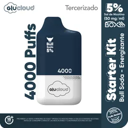 Combo Glucloud Starter Bull Soda Pod Box