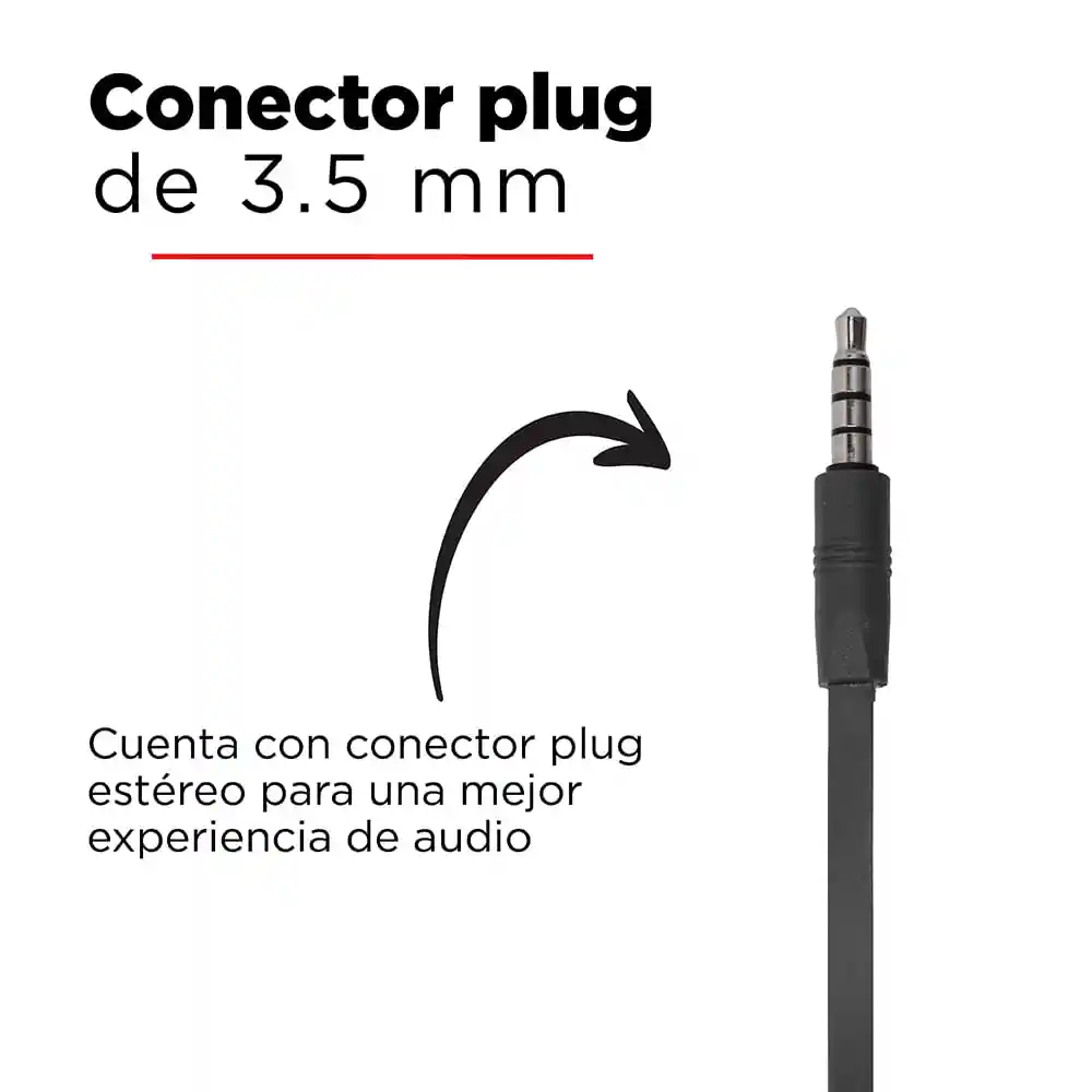 Miniso Audífonos de Cable Metálicos Con Estuche Gris 1.2 m